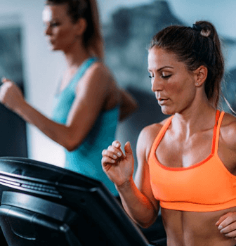 Image of a man training